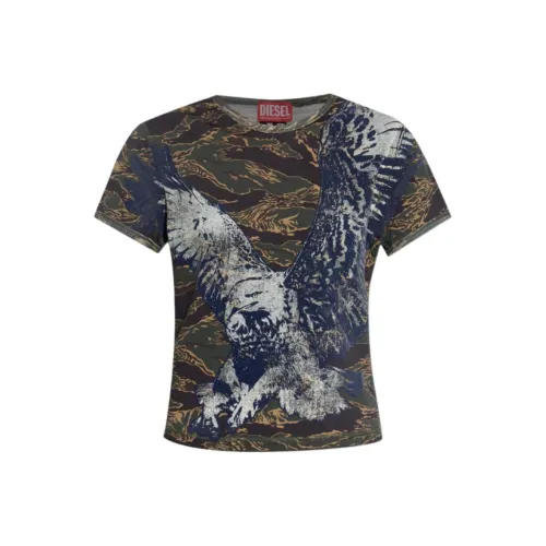DIESEL Многоцветные Женские T-рубашки