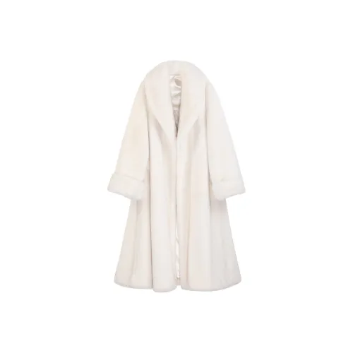 TSGM Экрю Женские Меховые изделия