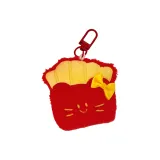 Бант, картофель фри, котенок, украшение