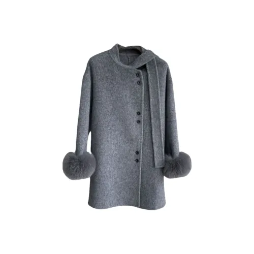 MITX Серый Женский Пальто