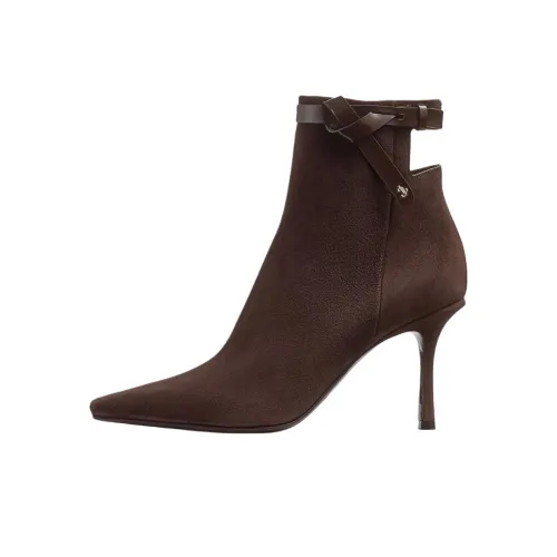 Jimmy Choo Camie Ботильоны 8,5 см Женские Шоколад