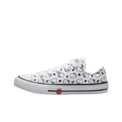 Hello Kitty x Converse Chuck Taylor All Star Low Top KIDS Кеды Белый Подростки