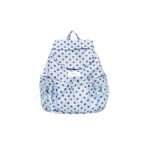 Vack Nylon Рюкзак Унисекс Небесно-Синий Темно-Синий Розовый