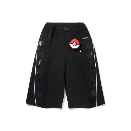 LINING x Pokémon Коллаборация Повседневные шорты Женские