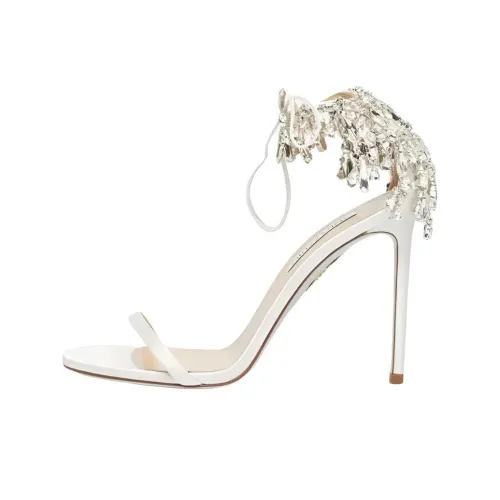 AQUAZZURA One Ремень Сандалии Белый Женские