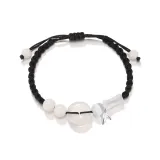 Бамбук Peaceful Застежка Пара Браслет-шнурок-Мужской