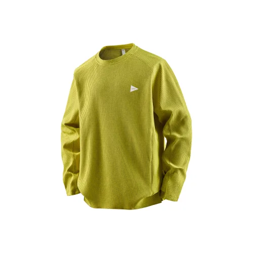 LOMBT Лаймово-желтые унисекс свитшоты