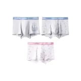 Светло-синий + Серо-синий + Сердце Белый