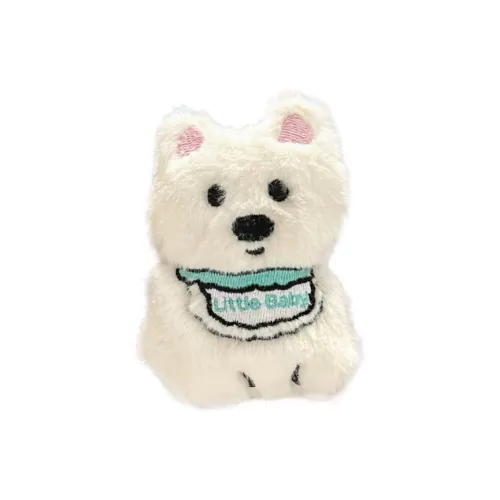 HUHUXIONG Cute Cartoon Нагрудник Щенок Сочивающий Плюшевый Брелок 7 см 10 см Высота