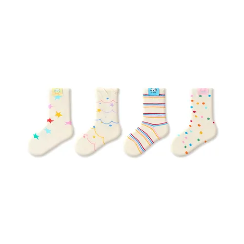 MIANQIXIONG Звезды Dance Q406 Kids Socks