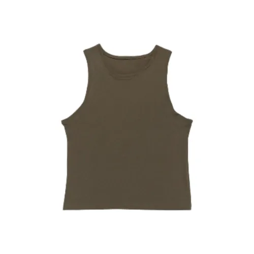 YEEZY Оливково-зеленые Унисекс Майки