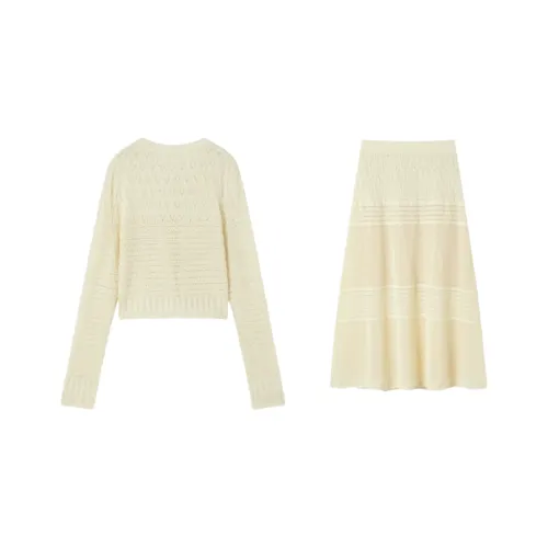 GORGEOUSIDEA Осенний комплект с юбкой для женщин