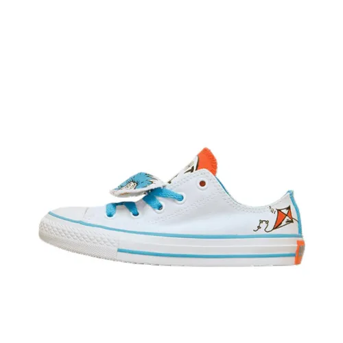 DR. Seuss x Converse Chuck Taylor All Star Low Топ KIDS Кеды Белый Подростки