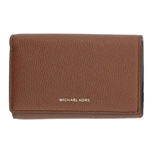 MICHAEL KORS Кожа Кошелек Женские Коричневый