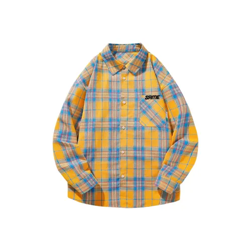 SAME FLOW Желтый [Базовый] Унисекс Рубашки