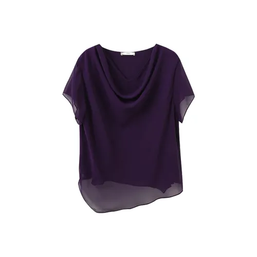 YUNFEIXIU Шифон Рубашка Женская