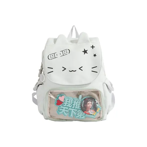 ZKHE Нейлоновый рюкзак стандартный для подростков черный желтый светло-зеленый светло-синий