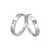 Starlight Unicorn Couple Ring Set  
Звездный свет Единорог Пара Кольца для пары