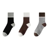 Чёрный + Тёмно-Кофейный + Светло-Серый