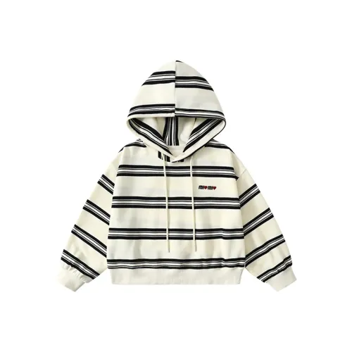 GOYN Черно-белые полосы Предшкольные Свитшоты