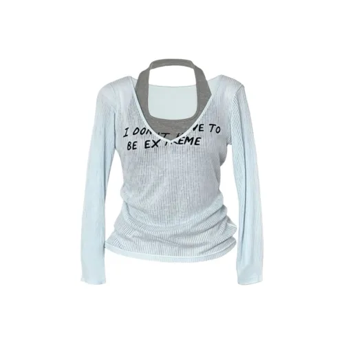 Nathania Длинный рукав Т-рубашка Женская