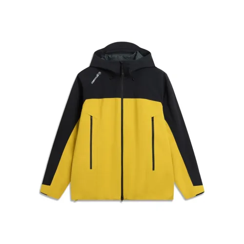 Лайнер Outdoor CF Tracing Городская жизнь Путешествие Коммутирование Водонепроницаемый Ветровка Унисекс Пальмовое золото