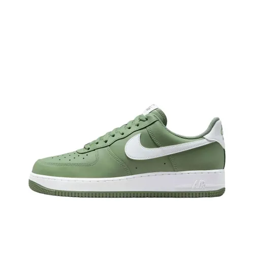 Nike Air Force 1 Low Топ Скейтборд Кроссовки Мужские Зеленые Белые