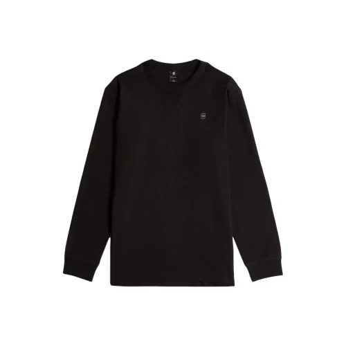 STAR RAW Черная мужская футболка