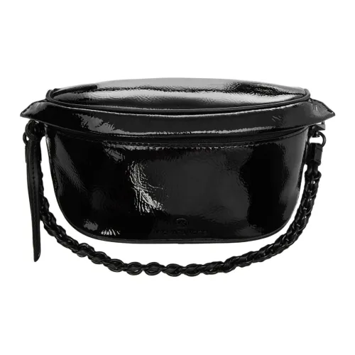 MICHAEL KORS Slater Лакированная кожа кожа сумка через плечо сумка на плечо женская черная