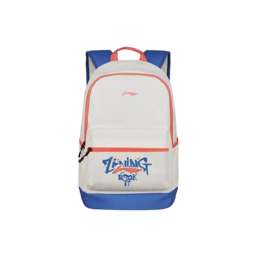 Лайнер Полиэстер Рюкзак Стандартный Унисекс Белый и Синий