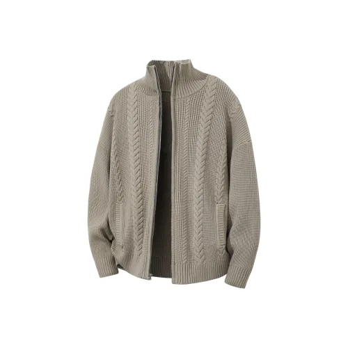 GSUE Песочный Глазурь Коричневый [Осень и зима Утолщенный] Унисекс Трикотаж