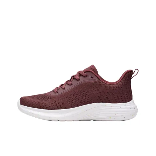 Clarks Izza KNIT Низкий Топ Casual Женский Бордовый