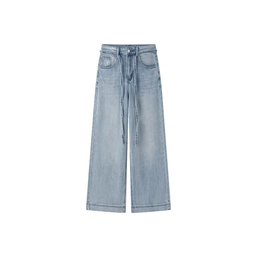 Golden Mushrooms Кружево Up Jeans Women's