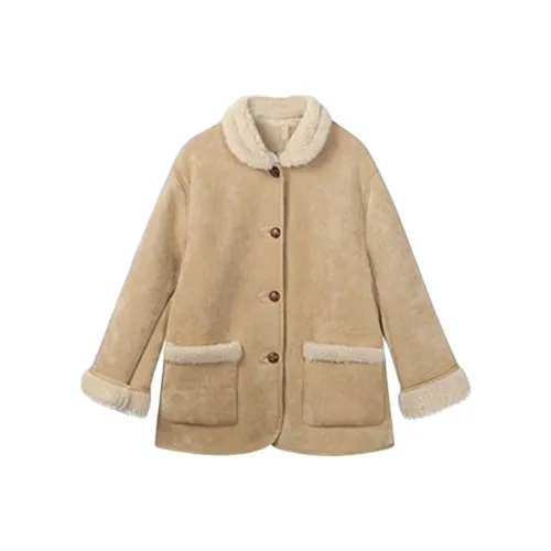 XIAOLIZI Вельвет Feel Пальто Унисекс