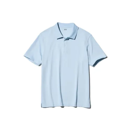 UNIQLO 61 Aqua Blue Унисекс Поло