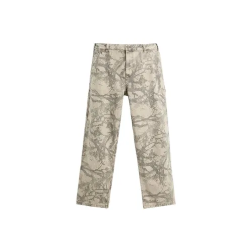 ZARA Коричневые Мужские Повседневные Штаны