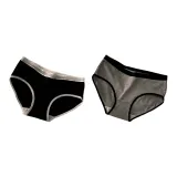 [2 упаковки] Черный + Серый