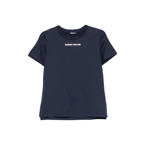 'S MAX MARA Midnight Blue Женские T-рубашки