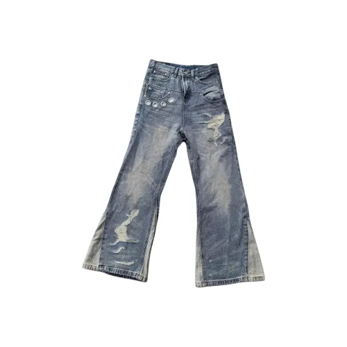 PANDA ADEVIL Синий Унисекс Джинсы