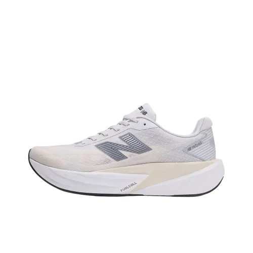 New Balance FuelCell Rebel v5 Беговые кроссовки Мужские Linen Gray