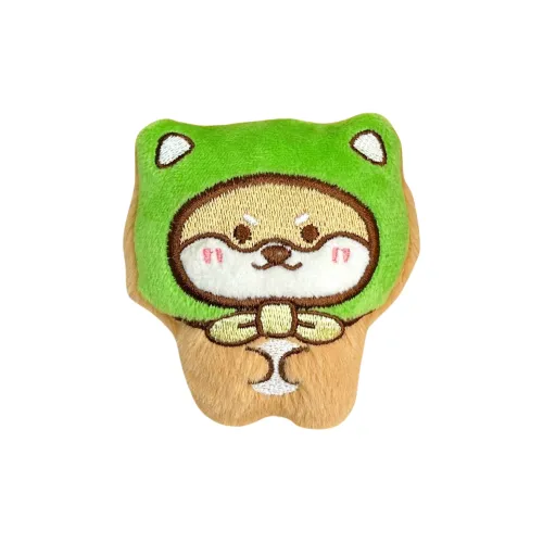 AIQINGCAOZHILIANWANJU Сочивающий Shiba Inu Морской Котенок Плюшевый Брелок 8 см Высокий