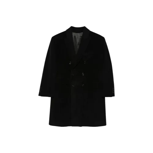 LARDINI Черное Мужское Пальто