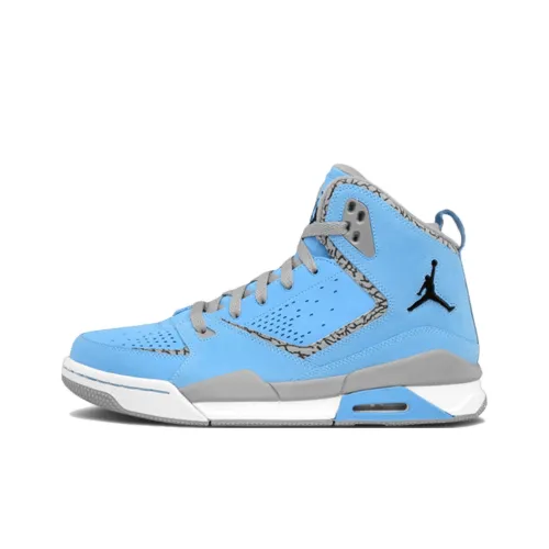 Джордан SC 2 Винтажные Баскетбольные Кроссовки Мужские Светло-Синие