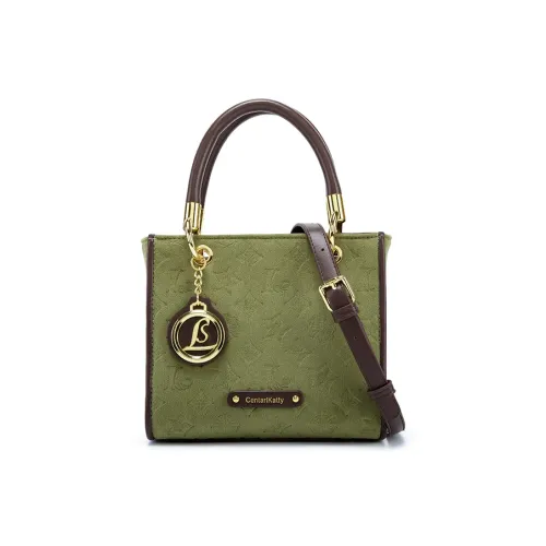 CentarlKatty ПУ (полиуретан) Сумка через плечо Сумка Обычная Женская Тисненая Зеленая