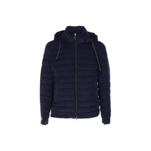 HERNO Синий Мужской Пуховик