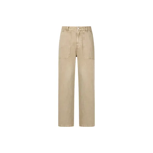 Палладий Milk Tea Beige Unisex Casual Pants