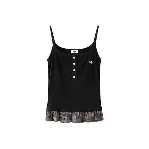 CHUU Carbon Gray Женские Майки