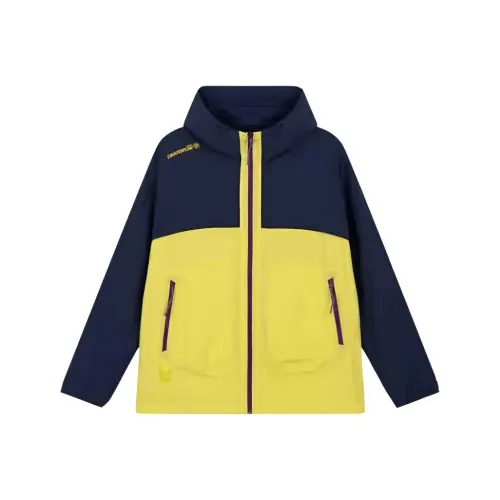LINING Желтый Синий Многоцветный Мужской Куртки