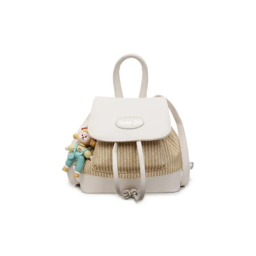 Meow In The Grass ПУ (полиуретан) Рюкзак Женские Многоцветный