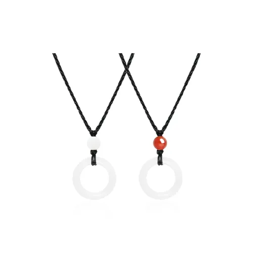 Chongqing Gold Store Цветное стекло Ожерелья Унисекс